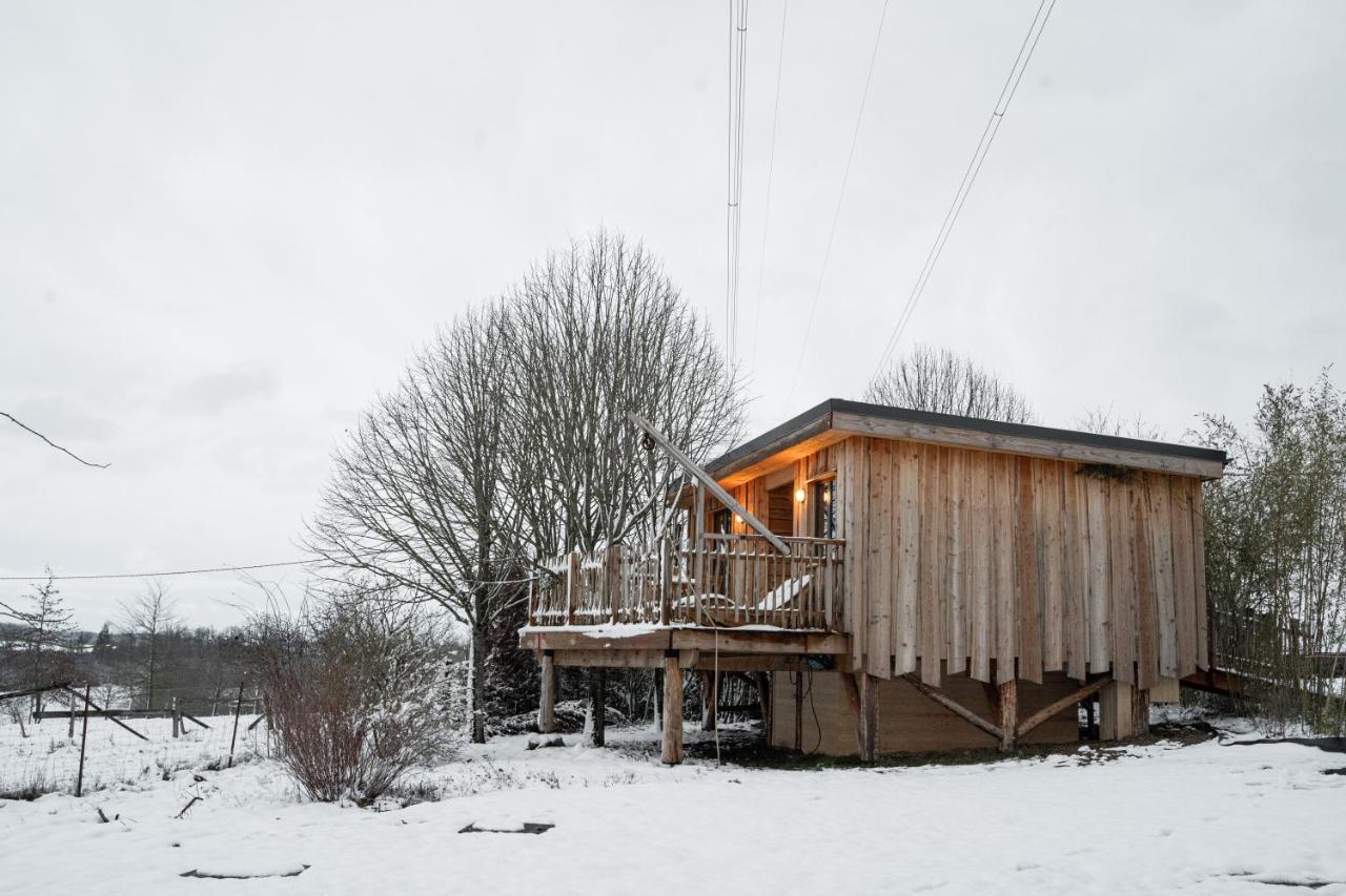 Вілла La Cabane Ofuro Celles  Екстер'єр фото